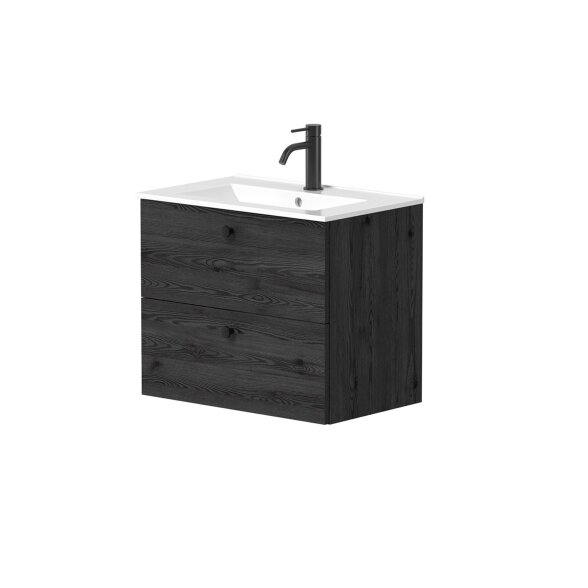 Kamė DUET spintelė su LUARA praustuvu 60 cm 2