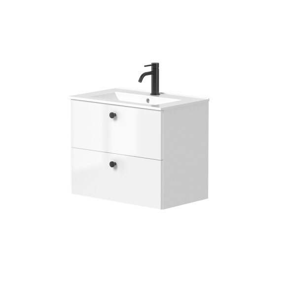 Kamė DUET spintelė su LUARA praustuvu 60 cm 3