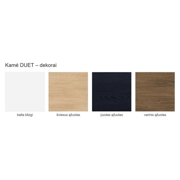 Kamė DUET spintelė su LUARA praustuvu 80 cm 8