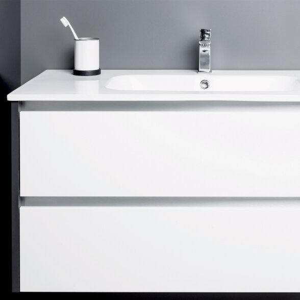 Kamė ELIDE įleidžiamas keraminis praustuvas 60 cm, baltas 4