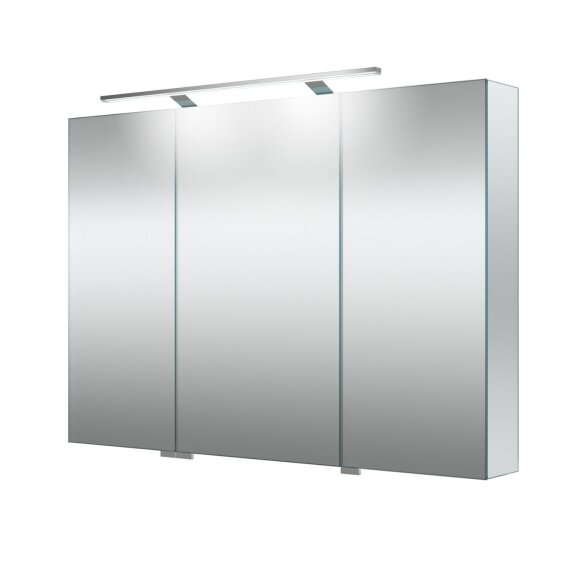 Kamė GARDA veidrodinė spintelė su LED šviestuvu 100 cm
