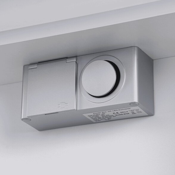 Kamė GARDA veidrodinė spintelė su LED šviestuvu 120 cm 6