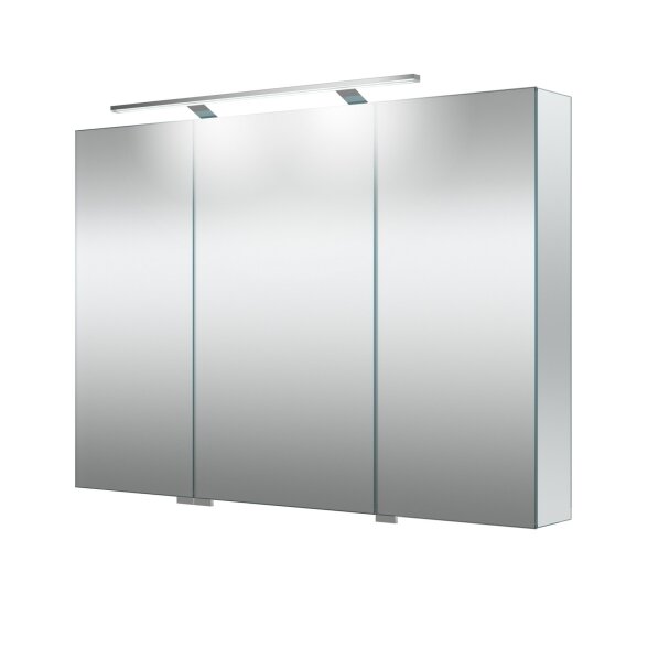 Kamė GARDA veidrodinė spintelė su LED šviestuvu 60 cm 2