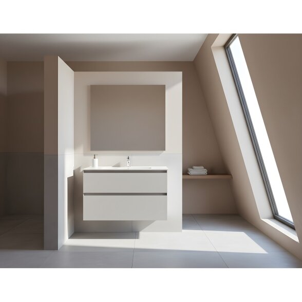Kamė LOFT spintelė po praustuvu 80 cm 2