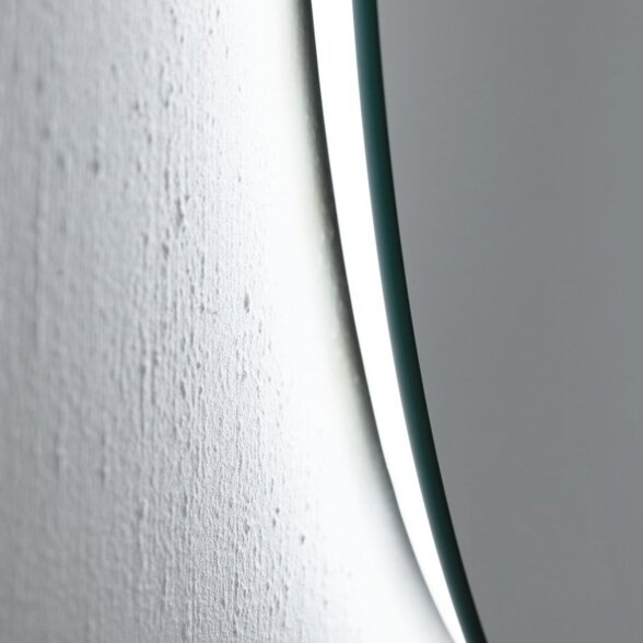 Kamė OVAL veidrodis su LED apšvietimu 50 × 90 cm 2