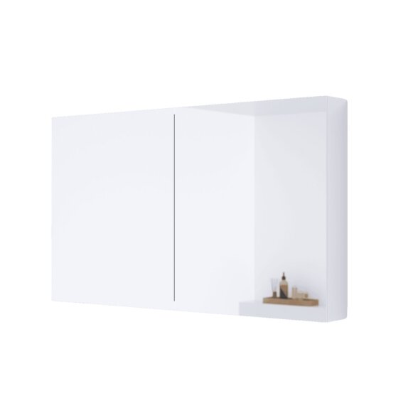 Kamė SHADOWLESS veidrodinė spintelė su LED apšvietimu 120 cm