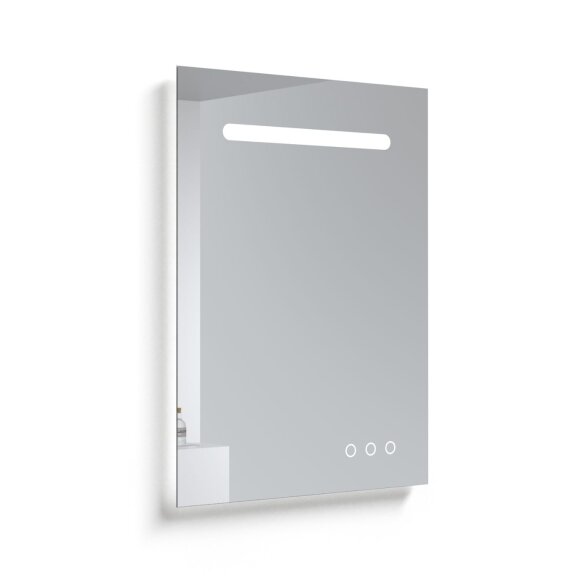 Kamė SMART veidrodis su LED apšvietimu ir Bluetooth 60 × 80 cm