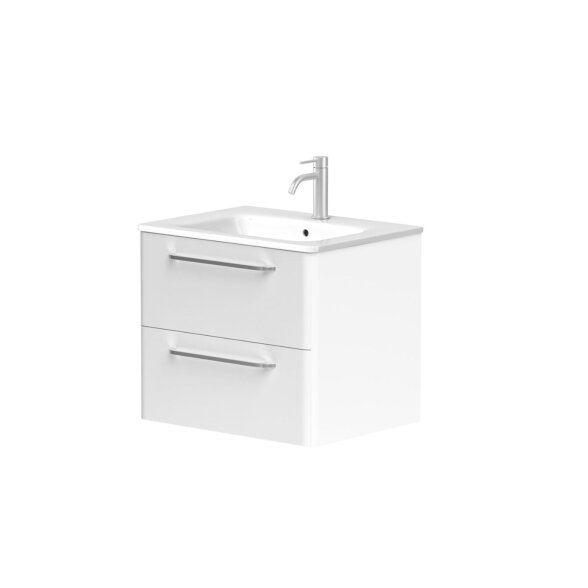 Kamė SOFT spintelė su keraminiu praustuvu 60 cm 1