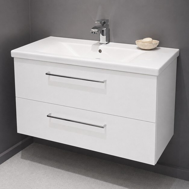 Kamė DUET spintelė su PAULA praustuvu 60 cm 5 Kamė DUET spintelė su PAULA praustuvu 60 cm 5
