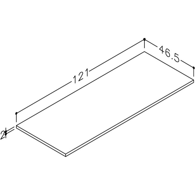 Kamė Dekton, marmuro ar kvarcito stalviršis 121 cm 12
