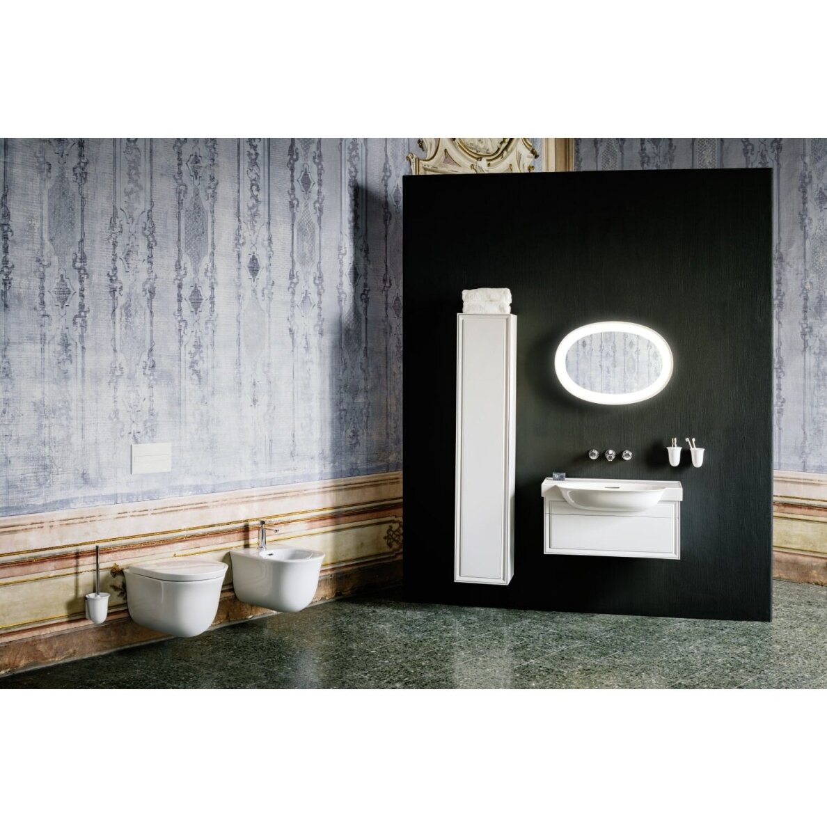 Laufen The New Classic 80x48 pakabinamas/baldinis praustuvas 7