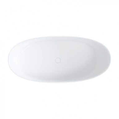 Laisvai pastatoma lieto akmens vonia Omnires NEO M+ NEO158SWWBP Laisvai pastatoma lieto akmens vonia Omnires NEO M+ NEO158SWWBP