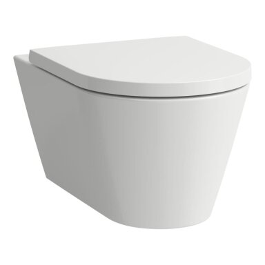 Laufen Kartell Silent flush / Rimless pakabinamas klozetas su dangčiu Laufen Kartell Silent flush / Rimless pakabinamas klozetas su dangčiu