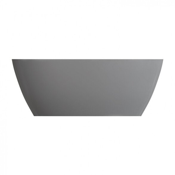 Lieto akmens vonia Marble+ SIENAWWBSP pilka išorė, baltas vidus 1 Lieto akmens vonia Marble+ SIENAWWBSP pilka išorė, baltas vidus 1