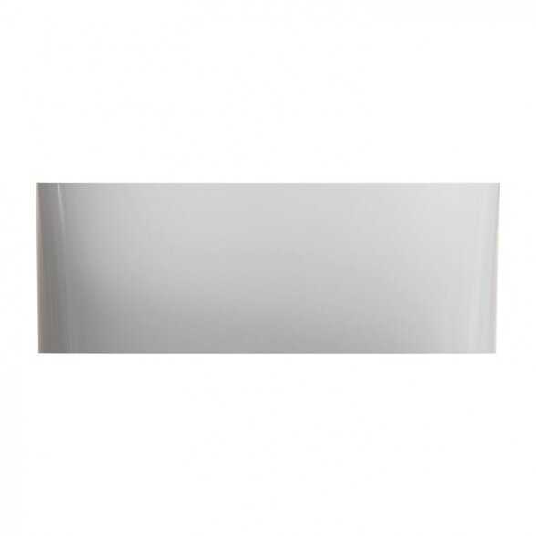 Lieto marmuro vonia Omnires Marble+ Valencia balta blizgi 158 x 77 cm 3