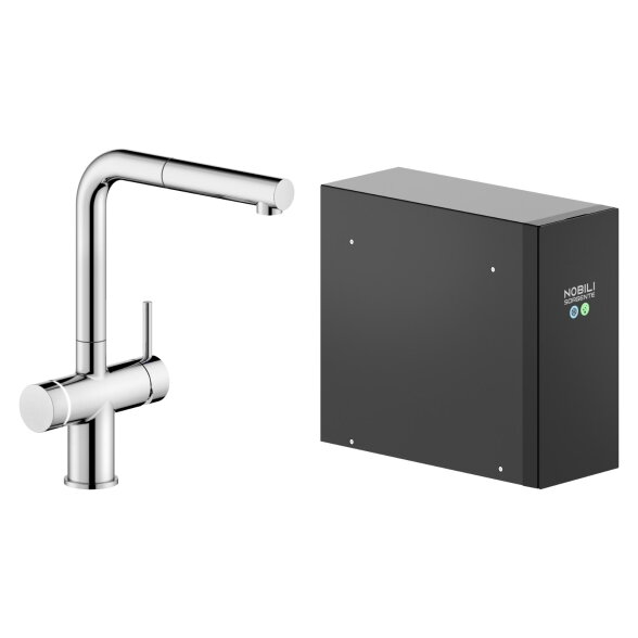 Nobili Sorgente Frizza virtuvinis maišytuvas su gazuoto vandens sistema ir dušeliu 7