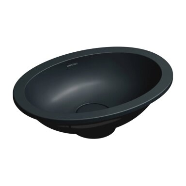 Matinės juodos spalvos praustuvas Omnires Shell M+ 38 x 25 cm (įleidžiamas / montuojamas iš apačios) Matinės juodos spalvos praustuvas Omnires Shell M+ 38 x 25 cm (įleidžiamas / montuojamas iš apačios)