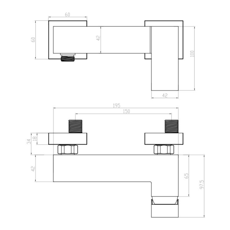 Maišytuvas dušui Omnires Fresh FR7140CR 1 Maišytuvas dušui Omnires Fresh FR7140CR 1