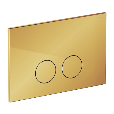 Omnires minimal flush vandens nuleidimo mygtukas Matinė balta - MPS1WM