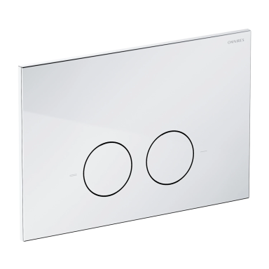 Omnires minimal flush vandens nuleidimo mygtukas Poliruotas chromas - MPS1CR