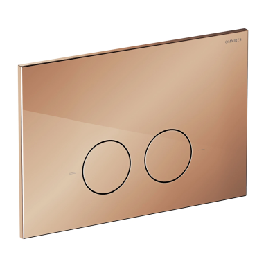 Omnires minimal flush vandens nuleidimo mygtukas Poliruotas varis - MPS1CP