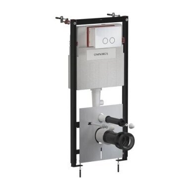 Omnires STRONGFRAME potinkinis rėmas su ECO nuleidimo sistema ir plieniniu mygtuku R45, poliruotas chromas Omnires STRONGFRAME potinkinis rėmas su ECO nuleidimo sistema ir plieniniu mygtuku R45, poliruotas chromas