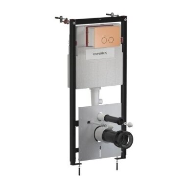 Omnires STRONGFRAME potinkinis rėmas su ECO nuleidimo sistema ir plieniniu mygtuku R45, šlifuotas varis Omnires STRONGFRAME potinkinis rėmas su ECO nuleidimo sistema ir plieniniu mygtuku R45, šlifuotas varis