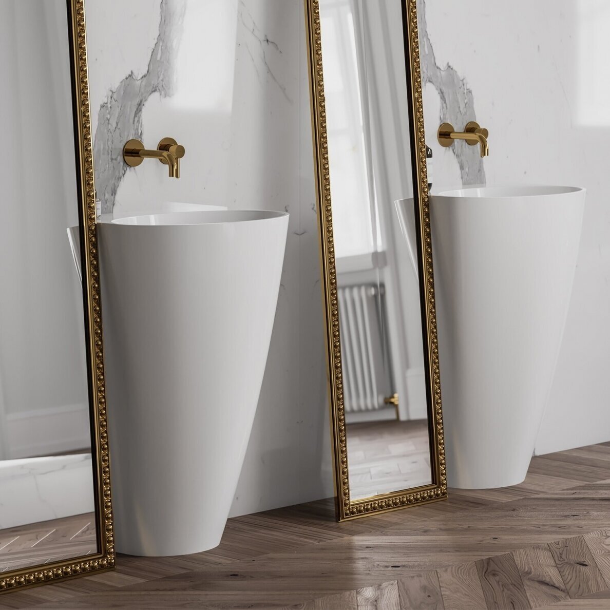 Pastatomas ant grindų praustuvas Omnires SIENAUWBP 2 Pastatomas ant grindų praustuvas Omnires SIENAUWBP 2