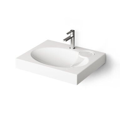 PAA CLARO MINI akmens masės praustuvas ant skalbimo mašinos 600x500 mm