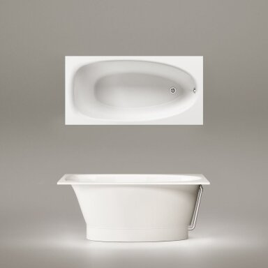 PAA Uno 1500x750mm lieto akmens vonia