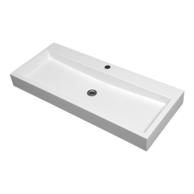 Pastatomas ant stalviršio praustuvas Omnires Thasos1000BP Marble+