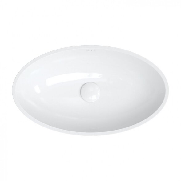 Pastatomas ant stalviršio praustuvas Omnires Marble+ SIENALUNBCP 1