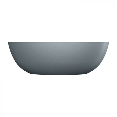 Pilka laisvai pastatoma lieto akmens vonia Omnires SHELL M+ SHELL175WWAG 175 x 78 cm Pilka laisvai pastatoma lieto akmens vonia Omnires SHELL M+ SHELL175WWAG 175 x 78 cm