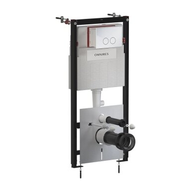 Potinkinio rėmo Omnires STRONGFRAME su ECO nuleidimu ir MINIMAL blizgaus chromo spalvos mygtuku komplektas Potinkinio rėmo Omnires STRONGFRAME su ECO nuleidimu ir MINIMAL blizgaus chromo spalvos mygtuku komplektas