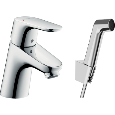 Praustuvo maišytuvas su bidė dušeliu Hansgrohe Focus E2