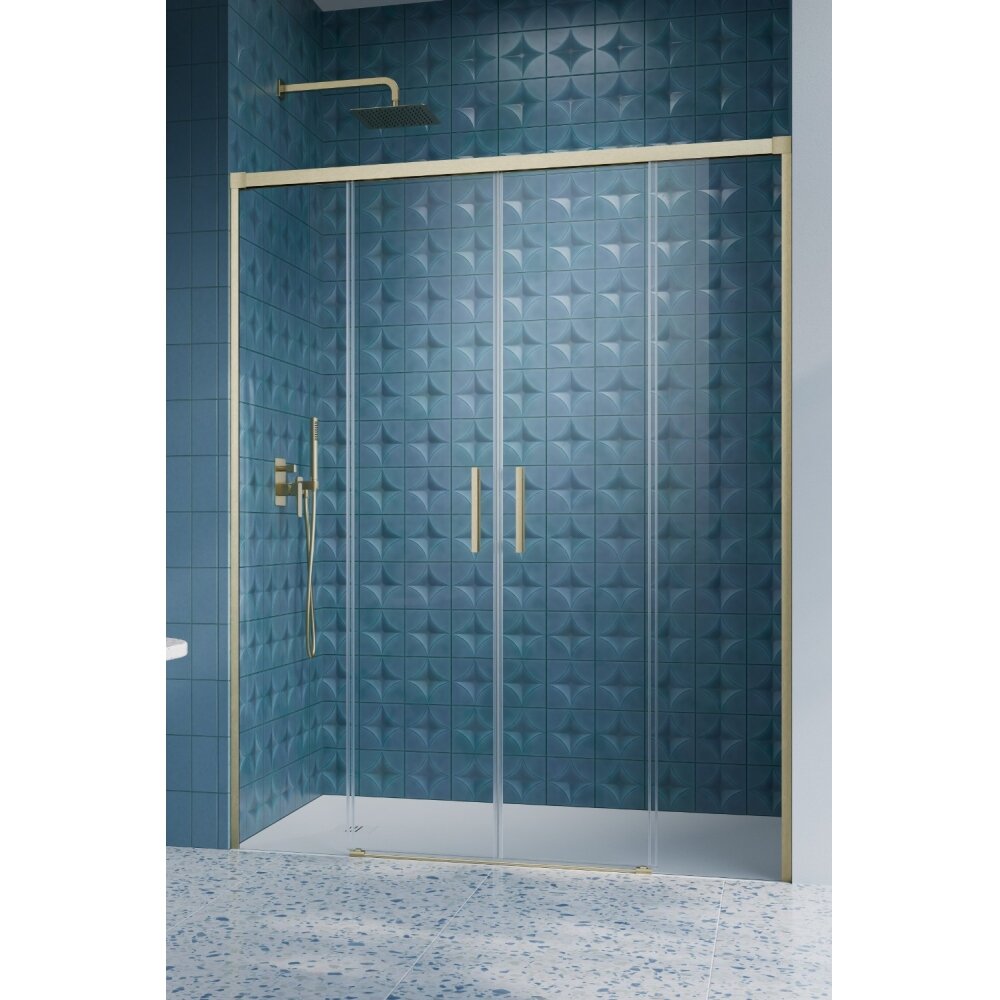 Radaway Idea 8 DWD nišinės dvivėrės stumdomos durys, šviesus šlifuotas auksas 2 Radaway Idea 8 DWD nišinės dvivėrės stumdomos durys, šviesus šlifuotas auksas 2