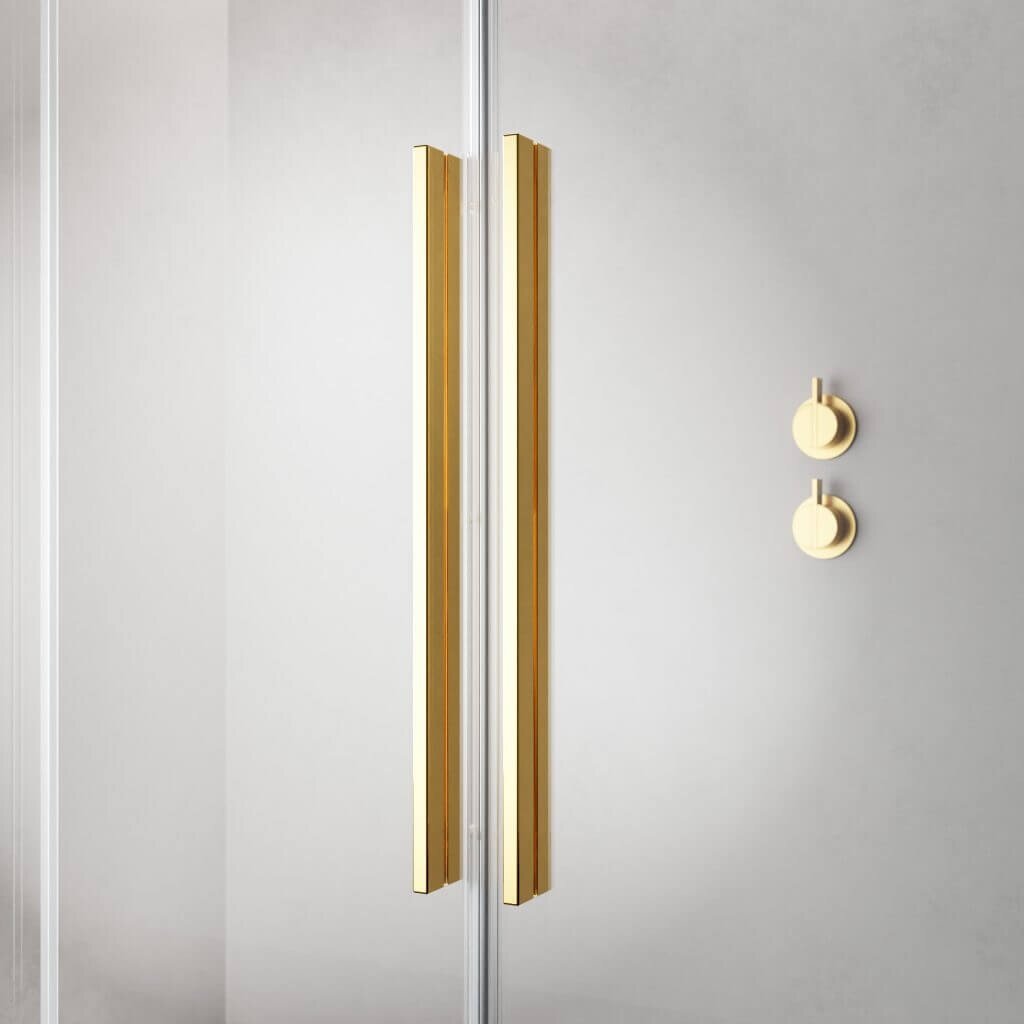 Radaway Furo Walk-in stabili dušo sienelė su stumdomomis durimis, blizgus auksas 7 Radaway Furo Walk-in stabili dušo sienelė su stumdomomis durimis, blizgus auksas 7
