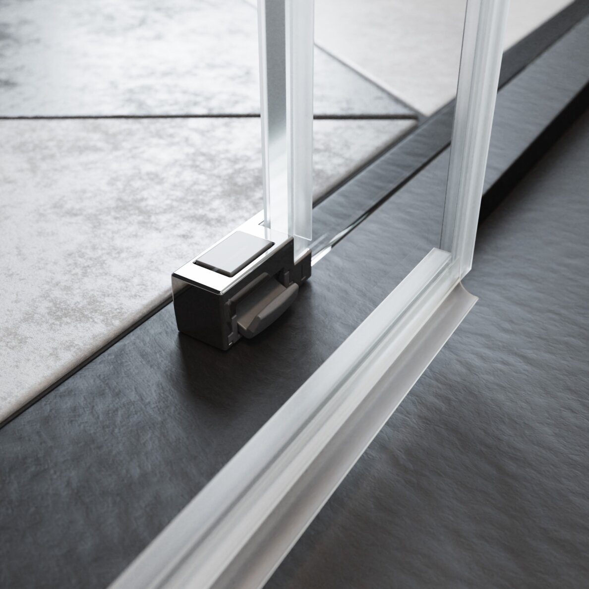 Radaway Espera Pro Walk-in stabili dušo sienelė su stumdomomis durimis, chromas 5