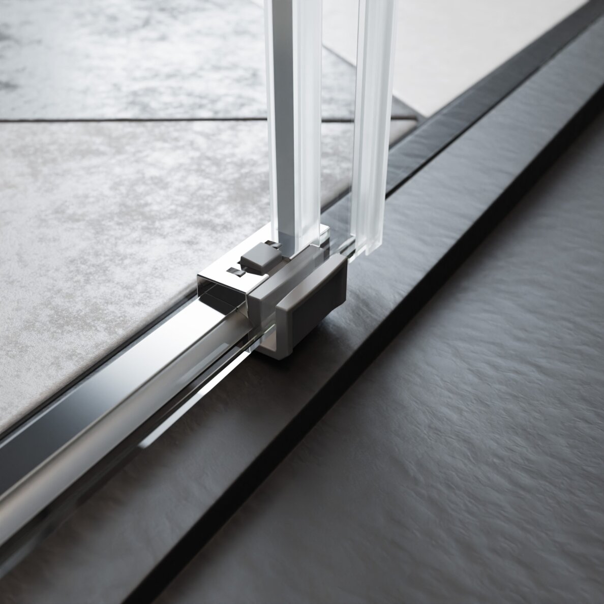 Radaway Espera Pro Walk-in stabili dušo sienelė su stumdomomis durimis, chromas 8