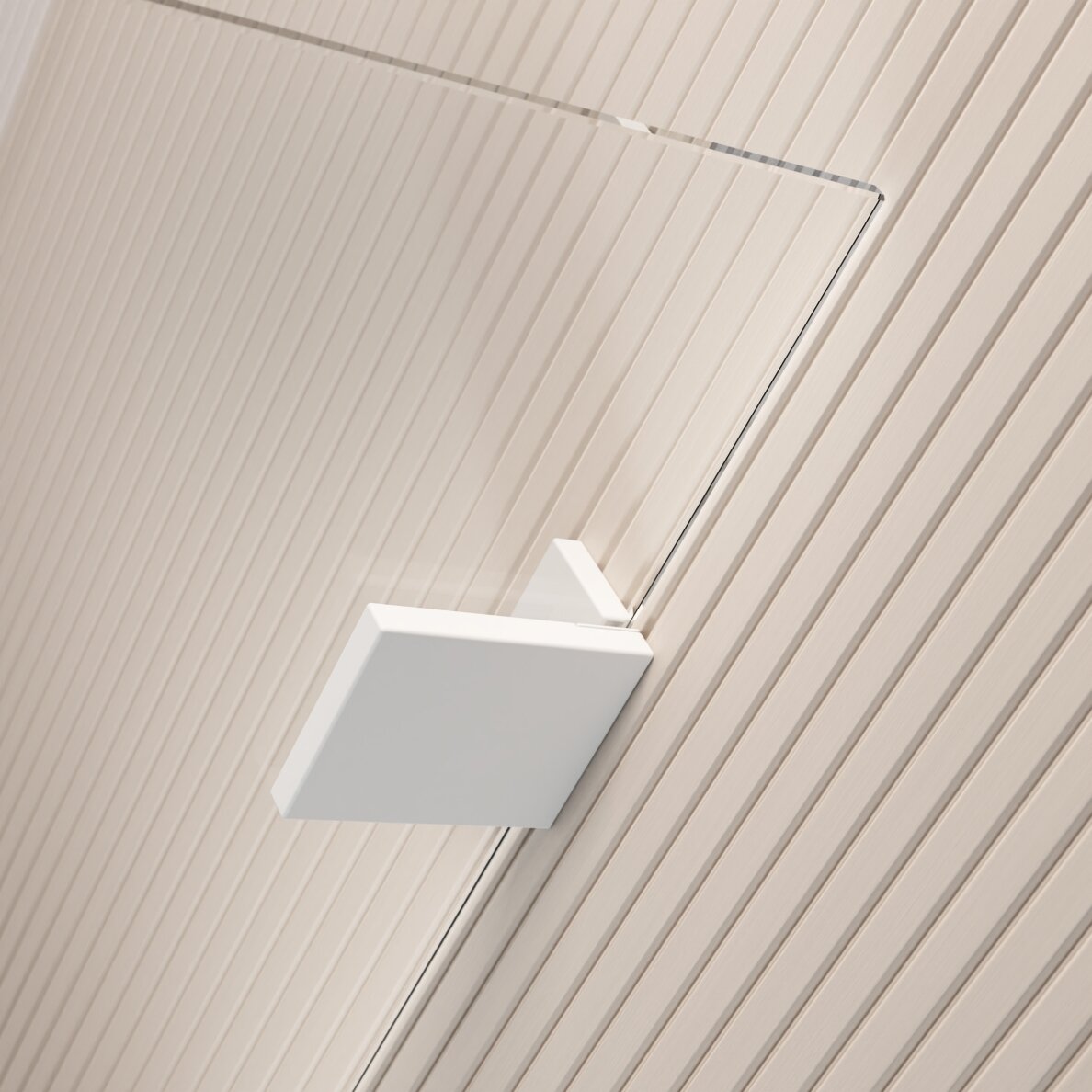Radaway Essenza Pro Walk-in stabili dušo sienelė, balta matinė 4 Radaway Essenza Pro Walk-in stabili dušo sienelė, balta matinė 4