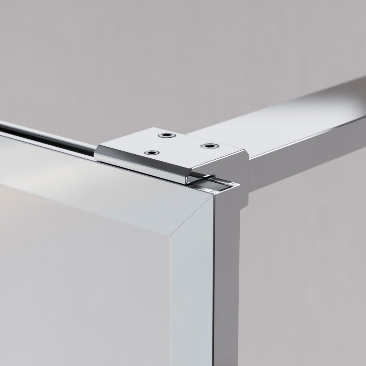 Radaway Modo F II stabili dušo sienelė (Walk-in), chromas 3