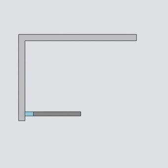 Radaway Modo New PNJ II Factory vonios sienelė, juoda matinė 2 Radaway Modo New PNJ II Factory vonios sienelė, juoda matinė 2