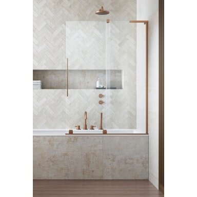 Radaway Furo SL Brushed Copper PND II vonios sienelė Radaway Furo SL Brushed Copper PND II vonios sienelė