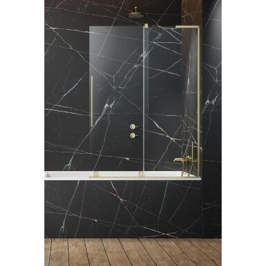 Radaway Furo SL Brushed Gold PND II vonios sienelė Radaway Furo SL Brushed Gold PND II vonios sienelė