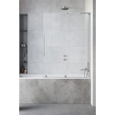 Radaway Furo SL Brushed Nickel PND II vonios sienelė Radaway Furo SL Brushed Nickel PND II vonios sienelė