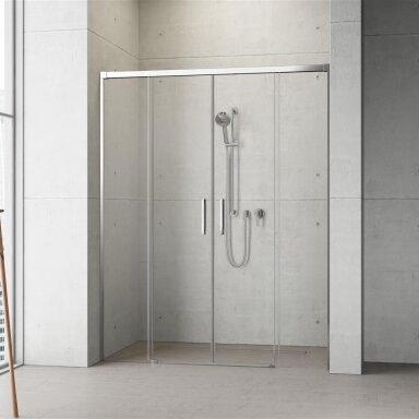 Radaway Idea 8 DWD nišinės dvivėrės stumdomos durys, chromas