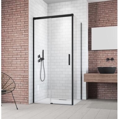 Radaway Idea Black KDJ kvadratinė dušo kabina Radaway Idea Black KDJ kvadratinė dušo kabina