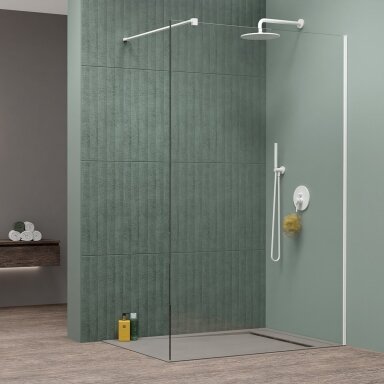 Radaway Modo New II stabili dušo sienelė (Walk-in), balta matinė