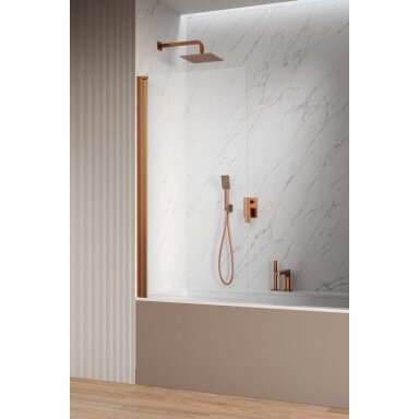 Radaway Nes Brushed Copper PNJ I vonios sienelė Radaway Nes Brushed Copper PNJ I vonios sienelė