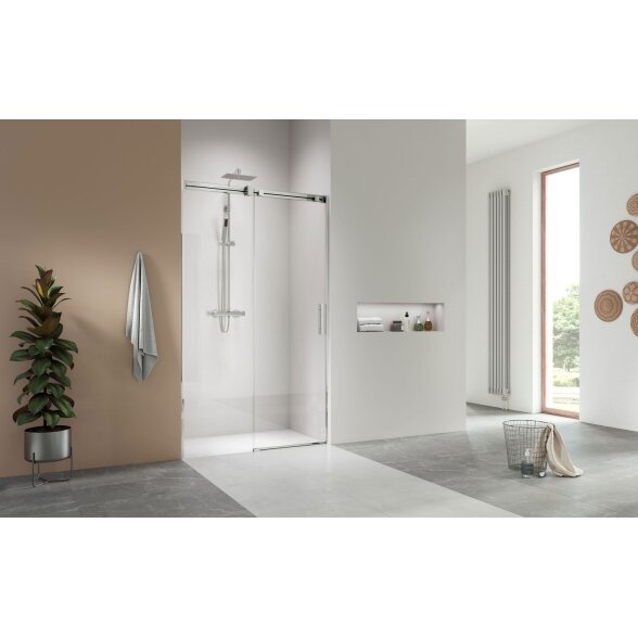 Radaway Espera Pro DWJ nišinės stumdomos durys, chromas 1